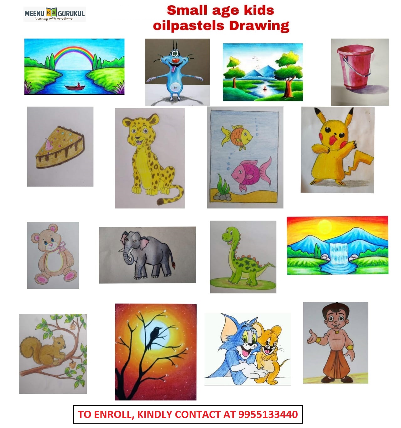 Pastels Drawing