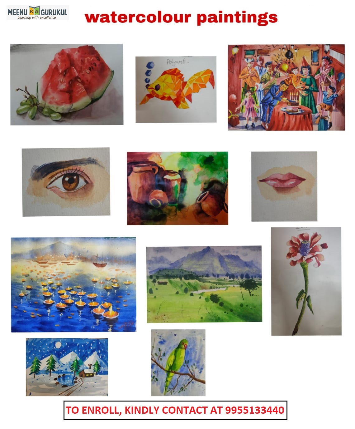 Watercolor Paintings